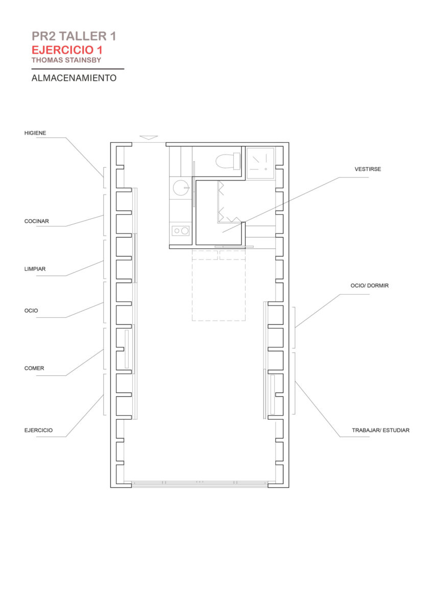 3 STORAGE SPACE